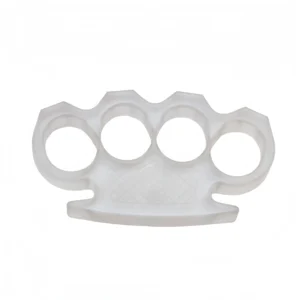 Puños de bronce de autodefensa de PC de alta dureza con CNC de alta transparencia