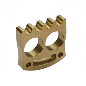 Nudillos de latón tácticos EDC para exteriores, hebilla de puño táctico, sólido