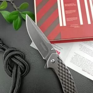 Kashow 1353 Small Folded Stone Wash Folding Knife