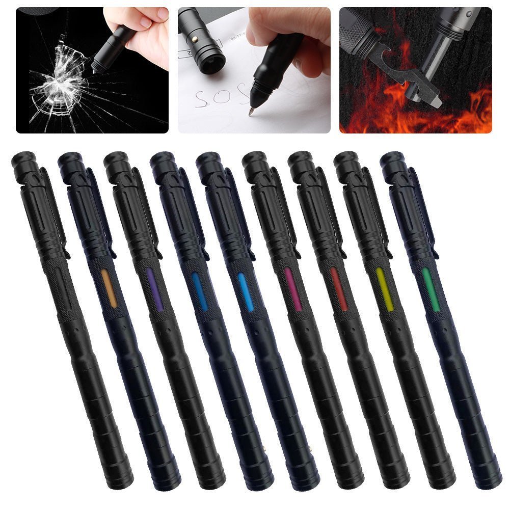 5-in-1-Multifunction-Self-Defense-Pen-AluminumAlloy-Tactical-Pen-Survival-Whistle-Emergency-Lighting-Attack-Rescue.jpg 5-in-1 Multifunction Self-Defense Pen AluminumAlloy Tactical Pen Survival Whistle Emergency Lighting Attack Rescue Escape Tool