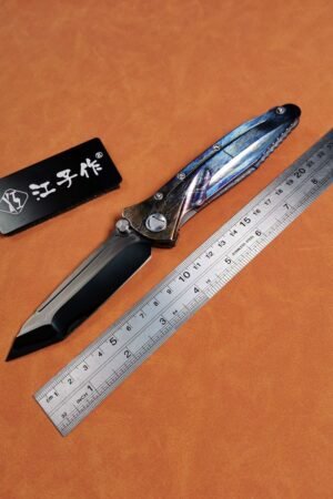 Microtech Delta DLC Blade M390 Titanium Alloy Handle SF Express