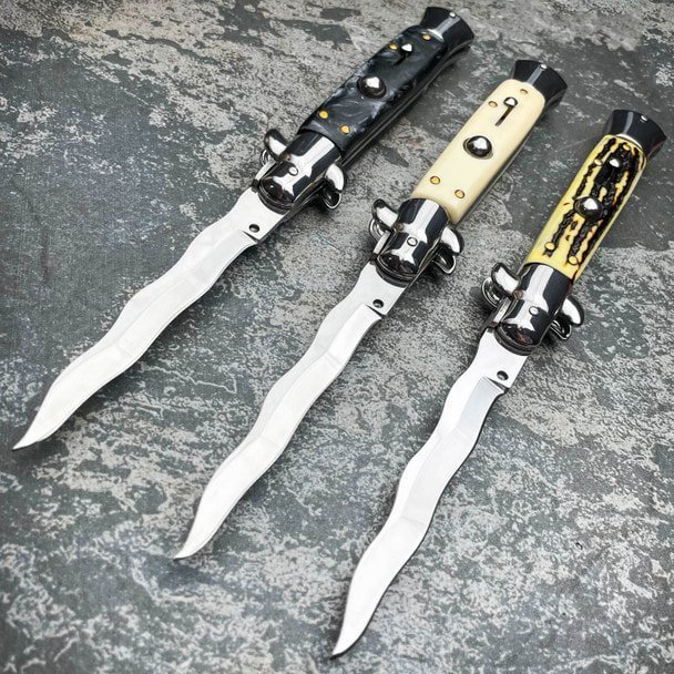 8.75_-Italian-Stiletto-Switch-Kris-Blade-Pocket-Kni.jpg 8.75 Inch Italian Stiletto Switchblade Knife – Kris Blade