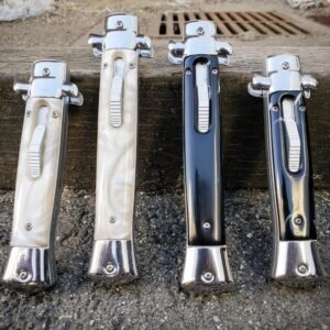 Classic Italian Stiletto OTF Automatic Knife