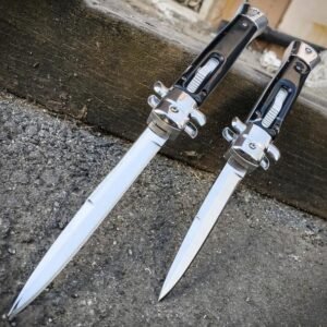 Classic Italian Stiletto OTF Automatic Knife