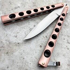 5.25 Inch Closed Helix Butterfly Balisong Knife