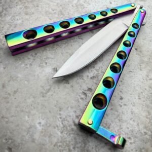5.25 Inch Closed Helix Butterfly Balisong Knife