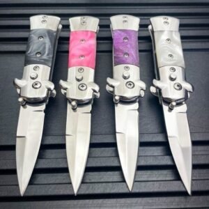 Mini Italian Stiletto Switchblade Knife – Automatic