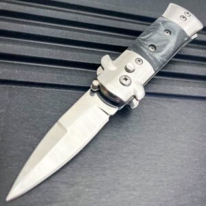 Mini Italian Stiletto Switchblade Knife – Automatic