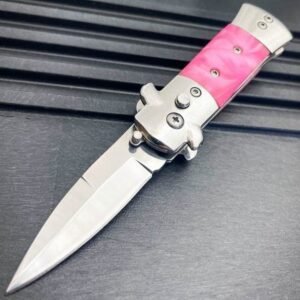 Mini Italian Stiletto Switchblade Knife – Automatic