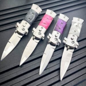 Mini Italian Stiletto Switchblade Knife – Automatic
