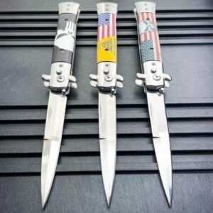 Classic Italian Stiletto Switchblade Knife – Automatic