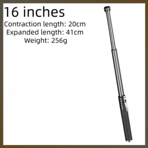 Automatic Spring-Loaded Telescopic Baton