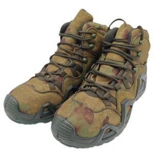 High medium and low-top camouflage tactical boots outdoor training and hiking shoes