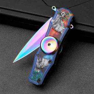 Fidget Spinner Knife EDC Multi-purpose Pocket Knife