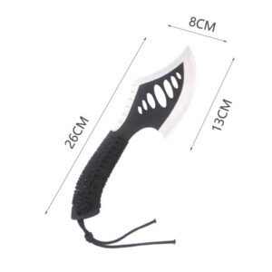 Outdoor multi-purpose camping axe stainless steel rope waist axe engineer axe
