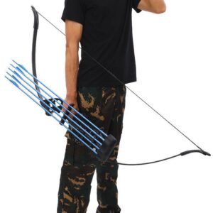 Recurve bow and arrow set shooting outdoor sports alloy adjustable straight pull bow scenic area fishing competition professional entry