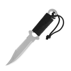 Outdoor small straight knife camping tactical diving hunting knife high hard skeleton knife