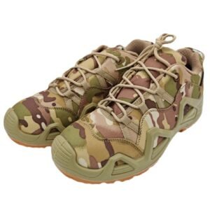 High medium and low-top camouflage tactical boots outdoor training and hiking shoes