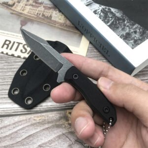 Neck Knife necklace to carry with you Protect K sheath
