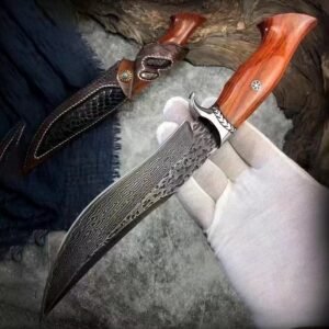 Damascus knife handmade knife forging pattern