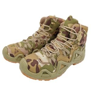 High medium and low-top camouflage tactical boots outdoor training and hiking shoes