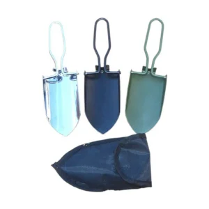 Stainless steel portable garden shovel outdoor car small shovel multifunctional small camping folding engineer shovel