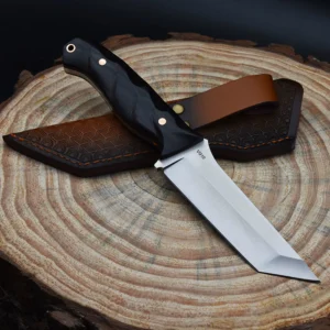 Bowie knife outdoor pocket knife straight knife