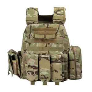 Tactical vest camouflage clothing outdoor game vest outdoor sports men and women Oxford cloth tactical vest