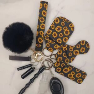 Colecci&oacute;n Keychain 11-Piece Aluminum Anti-Wolf Alarm Daisy