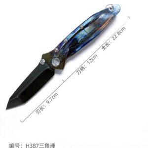 Microtech Delta DLC Blade M390 Titanium Alloy Handle SF Express