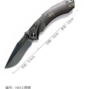 Microtech Amphibious M390 Sanding DLC Blade SF Express