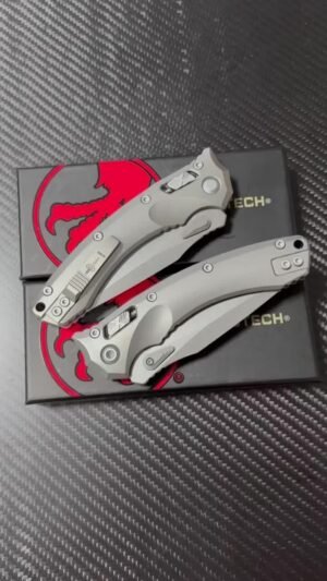 Microtech Amphibious Titanium Alloy Handle Folding Knife