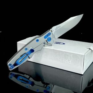 ZT0392 Titanium Handle Folded Folding Knife