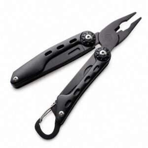Alicates portátiles multi-herramienta de acero alicates plegables cuchillo exterior multifunción alicates