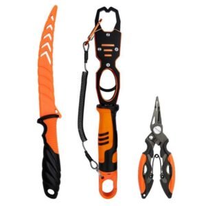 Fishing knife combination multifunctional fish catcher aluminum alloy with scale fish control set