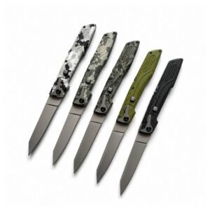 11 Inch Camo mango manual navaja plegable - 5 opciones de color